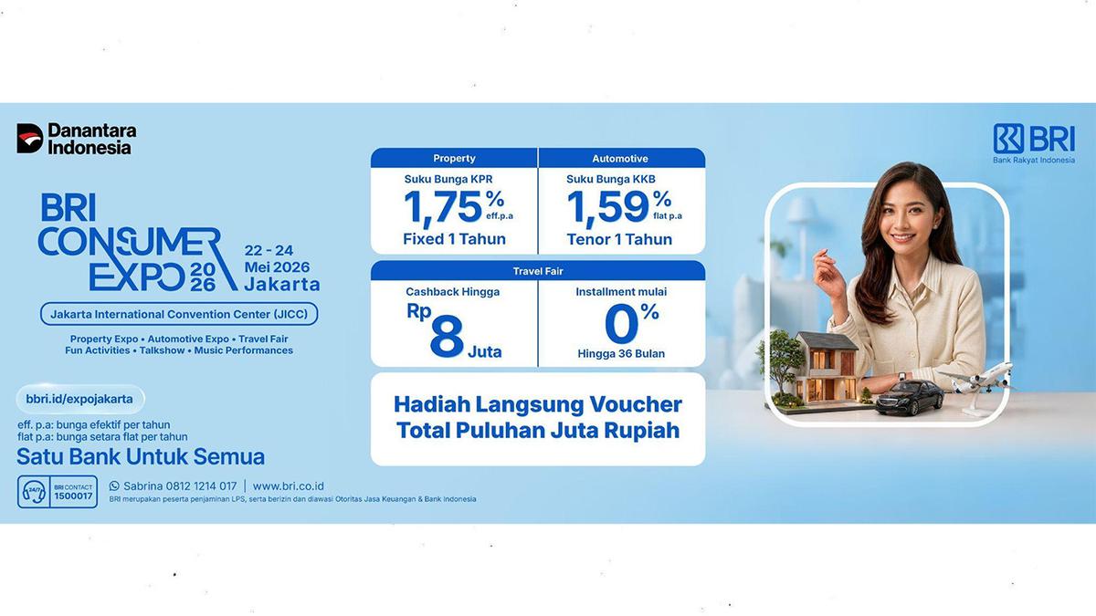 BRI Consumer Expo 2026 Jakarta Hadirkan Solusi Finansial Lengkap untuk Masyarakat