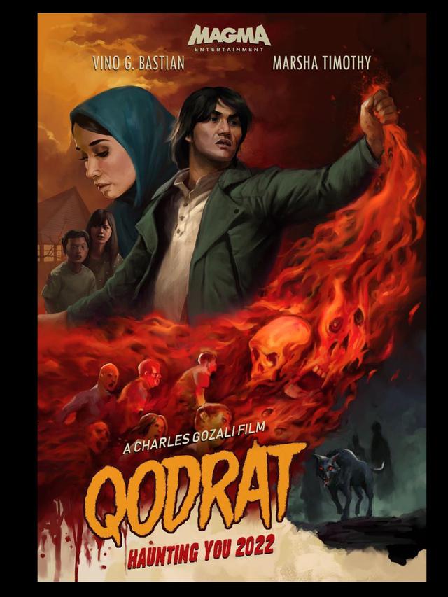 6 Potret Vino G Bastian di Balik Layar Saat Main Film Horor Qodrat