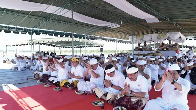 Perkuat Adat dan Budaya, Pelindo III Resmikan Tempat Upacara Melasti di Kawasan Pelabuhan Benoa