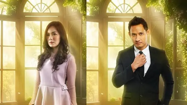 Jennifer Eve dan Lian Firman bintang sinetron Bukan Karena Tak Cinta. (Instagram/ sinetron.sctv)
