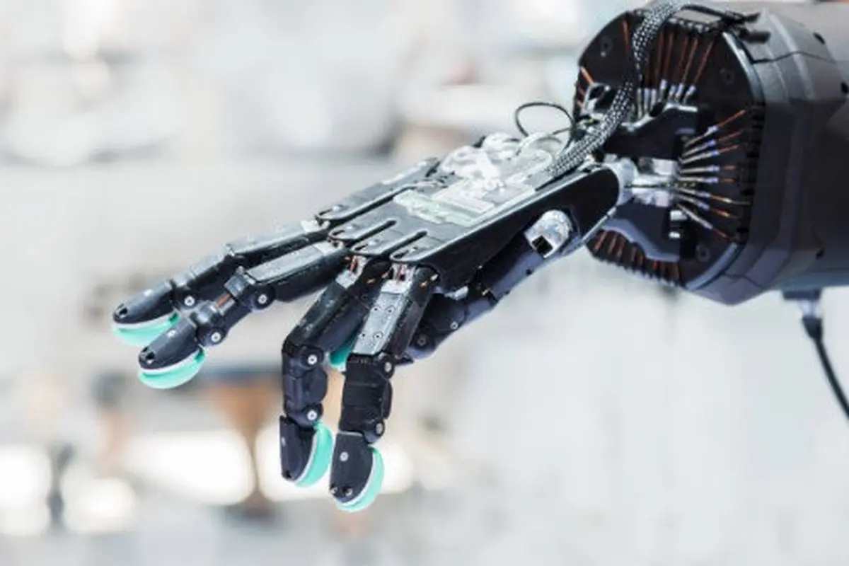 Ilustrasi robot.