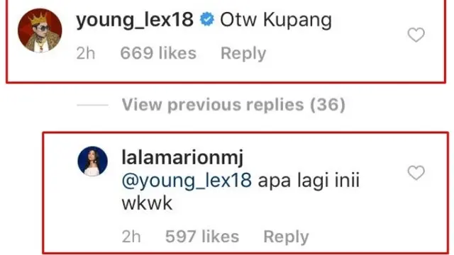 Komentar Marion Jola
