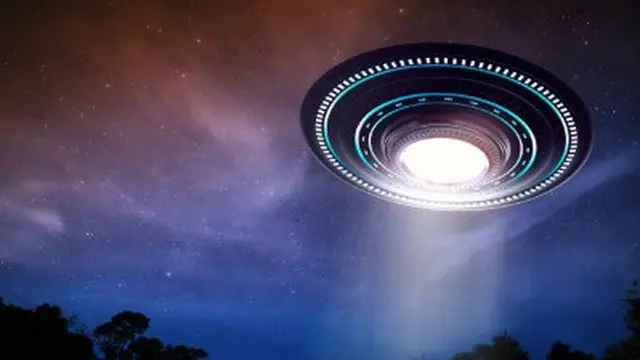 Ilustrasi ufo.