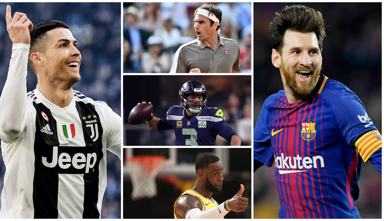 Foto 10 Atlet Terkaya Di Dunia Tahun 2019 Pesepakbola Paling Tajir Dunia Bola Com