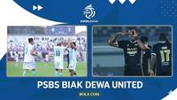 Cover BRI Super League: PSBS Biak Vs Dewa United. (Gemini/Hendry Wibowo/Bola.com)
