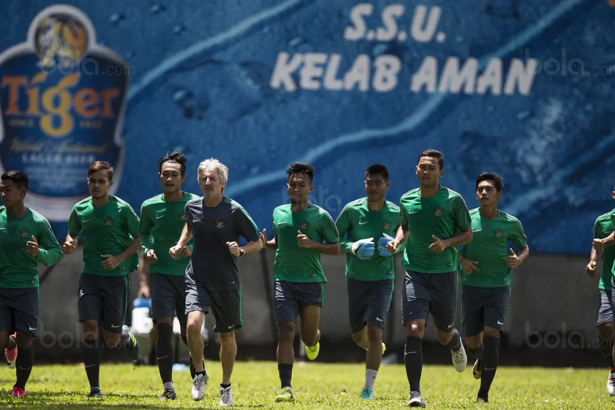 Latihan Timnas Indonesia