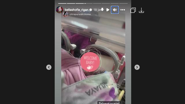 Bella Shofie Lahiran Anak Kedua, Mengaku Lebih Mellow Dibanding yang Pertama. (instagram.com/bellashofie_rigan)