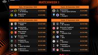 Jadwal live streaming pertandingan Liga Europa 2024/25 Matchweek 1 di Vidio Pekan Ini. (sum. doc. Vidio.com)