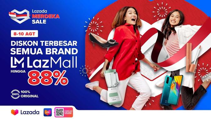 Sambut Hut Ke 75 Ri Lazada Sebar Banyak Diskon Setiap Hari On Off Liputan6 Com
