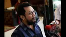 Kedatangan Yorrys Raweyai ke Istana Negara untuk memberikan surat undangan ke Presiden Jokowi untuk menghadiri acara Serikat Pekerja Seluruh Indonesia (SPSI), Jakarta, Senin (26/1/2015). (Liputan6.com/Faizal Fanani)
