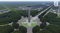 Desain Ibu Kota Baru di Kalimantan. (Liputan6.com/ Istimewa)