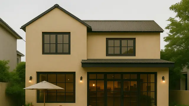 Model Rumah yang Bisa Sekalian Buat Tempat Usaha/Ilustrasi gambar oleh AI