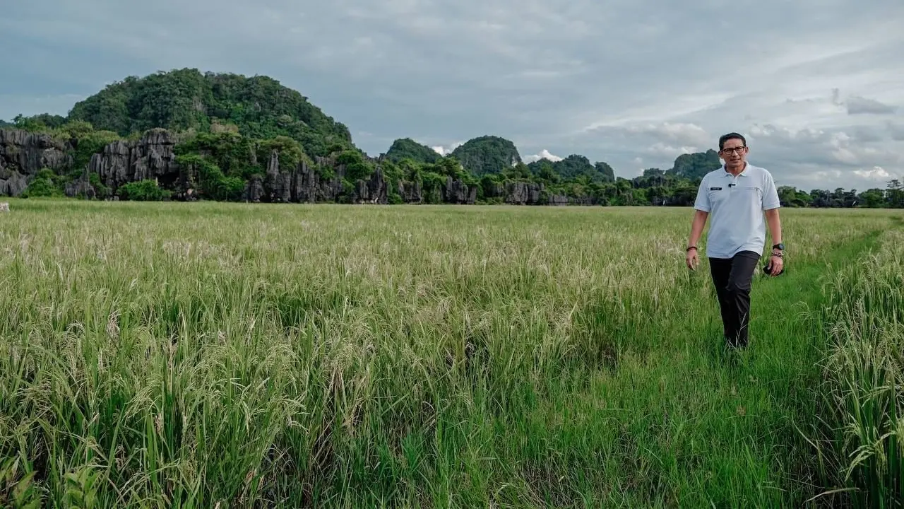 Menparekraf Apresiasi 4 Geopark Indonesia Berhasil Masuk Jaringan UNESCO Global Geopark