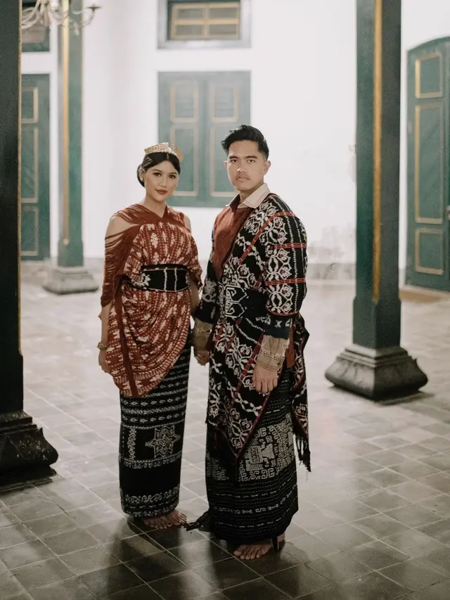 Potret Prewedding Kaesang dan Erina Pakai Baju Adat Sumba NTT