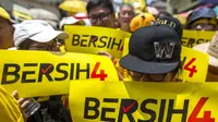 Aksi demo ini diprakarsai kelompok aliansi pro-reformasi, Bersih dijadwalkan berlangsung hari ini dan Minggu, 30 Agustus. Demikian seperti dilansir Reuters, Sabtu (29/8/2015). (Reuters/ Athit Perawongmetha)