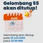 Pendaftaran Kartu Prakerja Gelombang 55 akan segera ditutup hari ini Senin (19/6/2023) pukul 23:59 WIB. (Dok&nbsp;Prakerja)