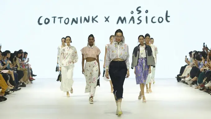 Kolaborasi Cottonink x Massicot di Jakarta Fashion Week 2024