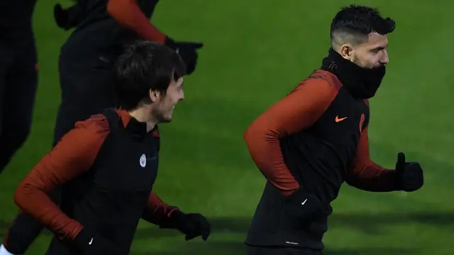 David Silva - Sergio Aguero