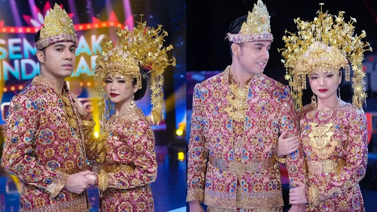 6 Potret Rara dan Gunawan LIDA Pakai Baju Adat, Bak Pasangan Pengantin