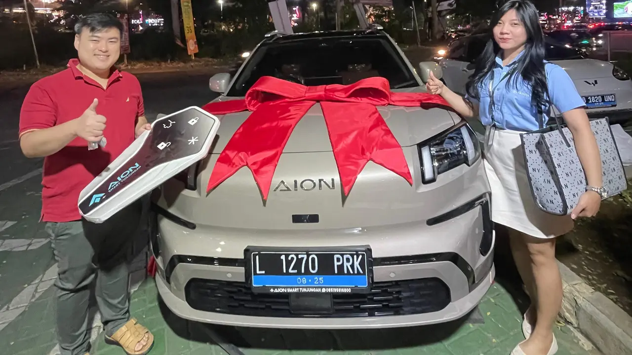 1.051 Unit Aion V Mulai Dikirim ke Garasi Konsumen (ist)