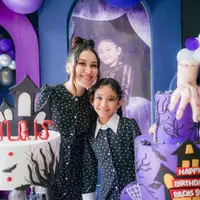 Ayu Ting Ting belum lama ini menggelar pesta ulang tahun Bilqis yang genap berusia 9 tahun.