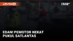 Pemotor Serang Polisi saat Dihentikan karena Diduga Langgar Peraturan