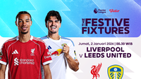 Live Streaming Liga Inggris Pekan ke-19: Liverpool vs Leeds United, Tayang di Vidio