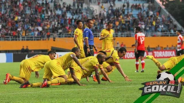 Kejadian menarik hadir di pekan ke-4 TSC2016 dengan selebrasi unik para pemain Sriwijaya FC