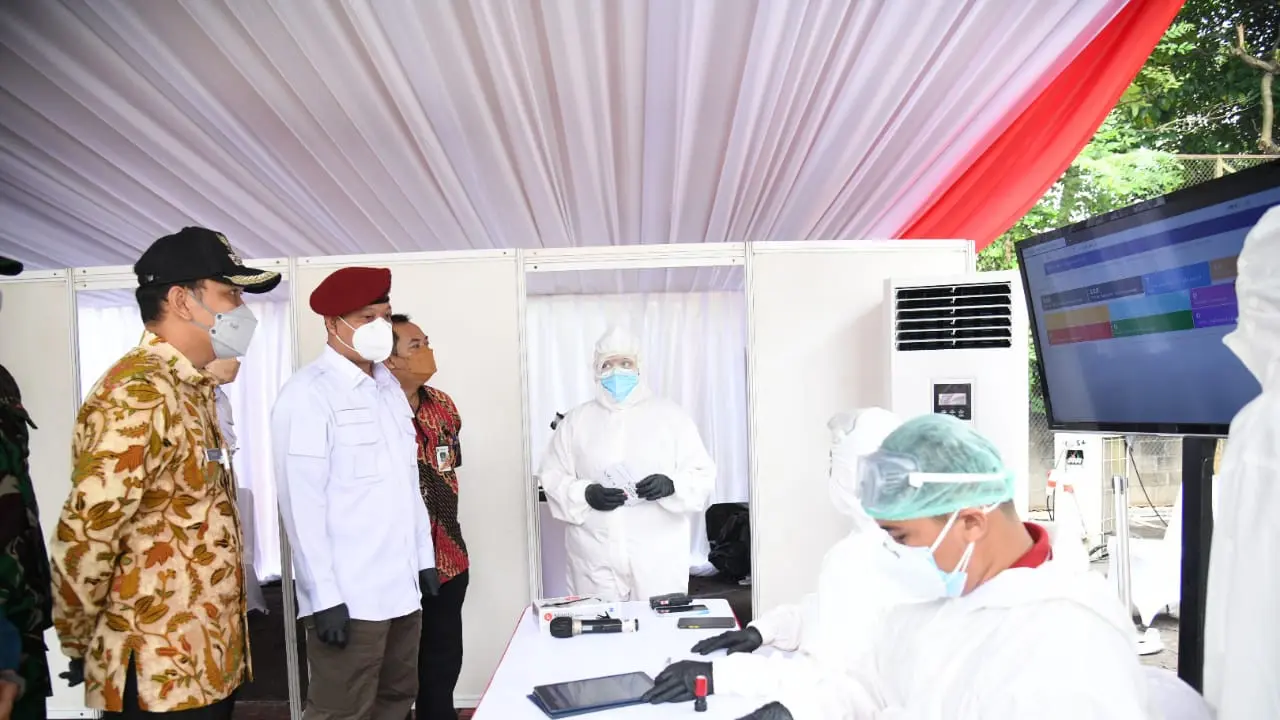 Koordinator Lapangan Mobile Laboraturium COVID-19 BIN, Budi Santoso