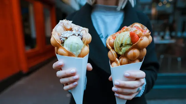 Ilustrasi makanan manis