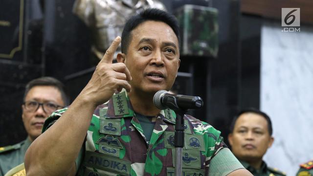 <span>KSAD Jenderal TNI Andika Perkasa. (Liputan6 com/Angga Yuniar)</span>