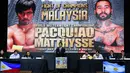 Petinju Manny Pacquiao memberi keterangan selama konferensi pers jelang bertanding melawan Lucas Matthysse di Manila, Filipina (18/4). Pacman saat ini sudah berusia 39 tahun. Terakhir kali Pacquiao naik ring Juli tahun lalu. (AP Photo/Aaron Favila)