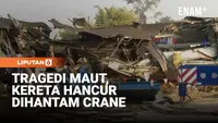 Tragedi Maut Thailand: Crane Jatuh Hantam Kereta Renggut 32 Nyawa