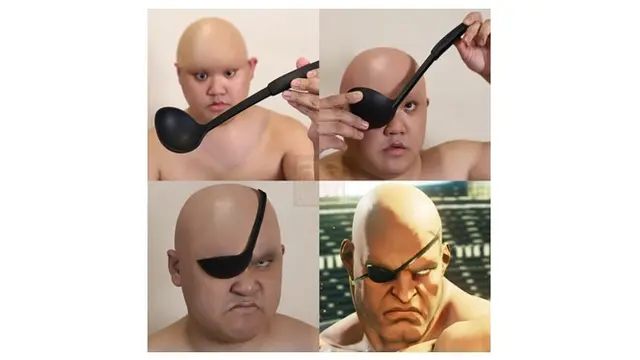 6 Cosplay Low Budget Pakai Sendok Ini Absurd, Bikin Tepuk Jidat