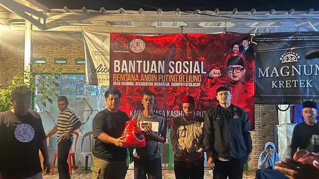 Bencana Beruntun Terjang Cilacap, Akses Terputus: Tim Kaisar KKSP Salurkan Bantuan Sembako