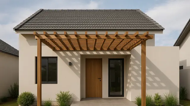 7 Model Rumah dengan Kisi Kayu (Wooden Slats), Estetik dan Adem hingga Ramah Lingkungan