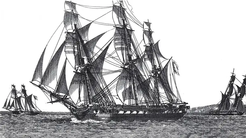 Kapal Medusa angkat sauh dari Rochefort pada 17 Juni 1816 menuju Senegal