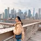Susah Cari Masker, Ini 6 Potret Bunga Zainal Liburan di New York Saat Kasus Omicron Tinggi (Sumber:Instagram/bungazainal05)
