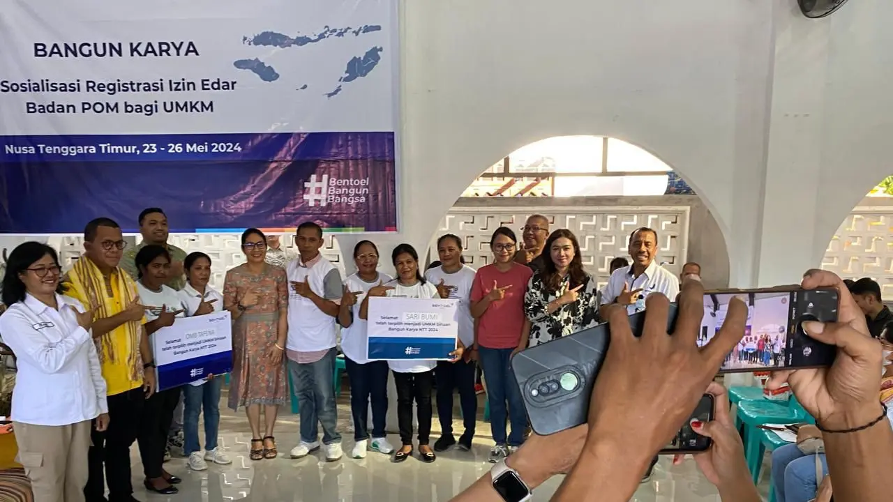 Luncurkan Program Bangun Karya, Bentoel Group Tingkatkan Kualitas dan Daya Saing UMKM di NTT 