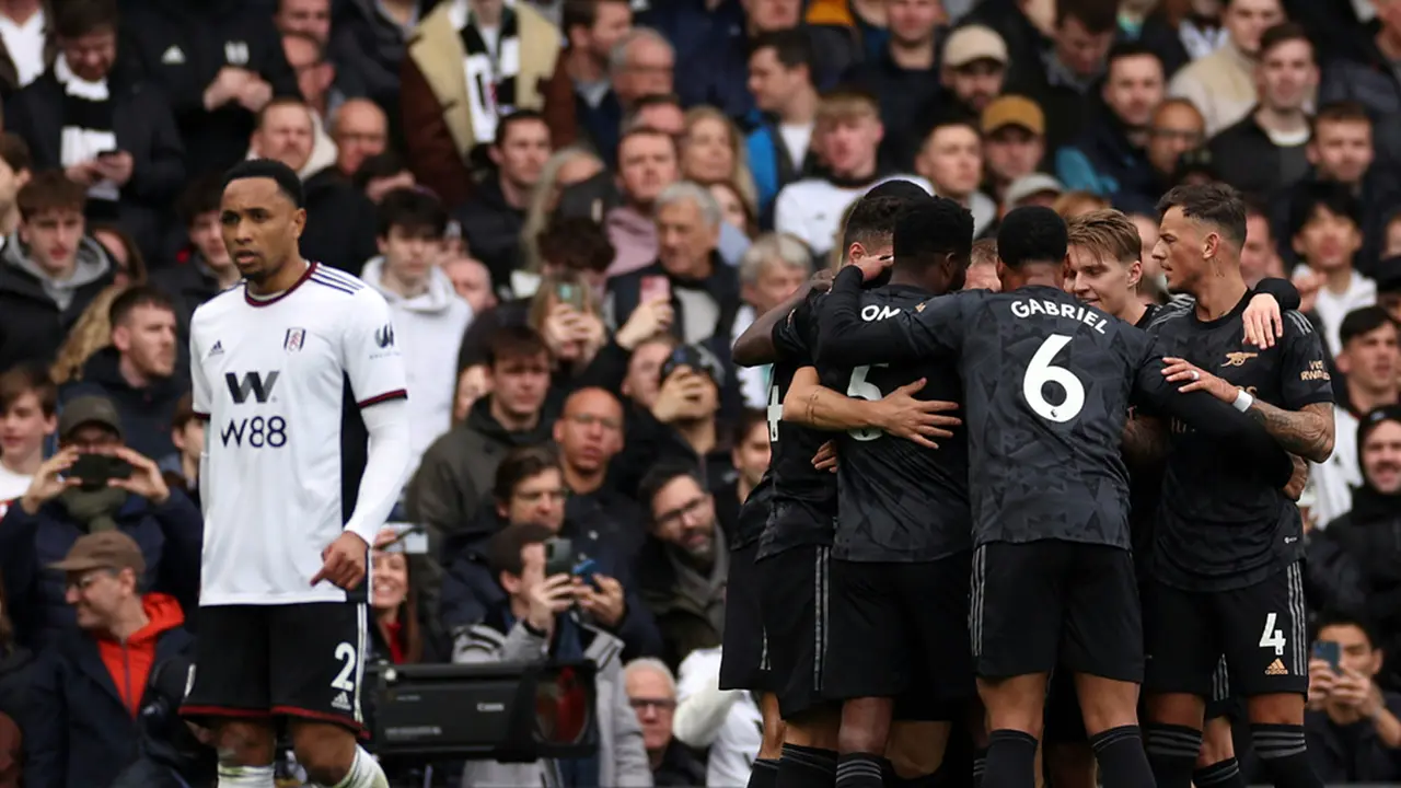 Bantai Fulham, Arsenal Kokoh Puncaki Klasemen Liga Inggris