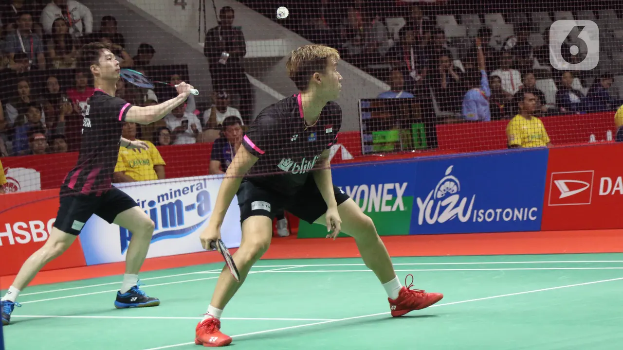 Kevin/Marcus Tatap Perempat Final Indonesia Masters 2020