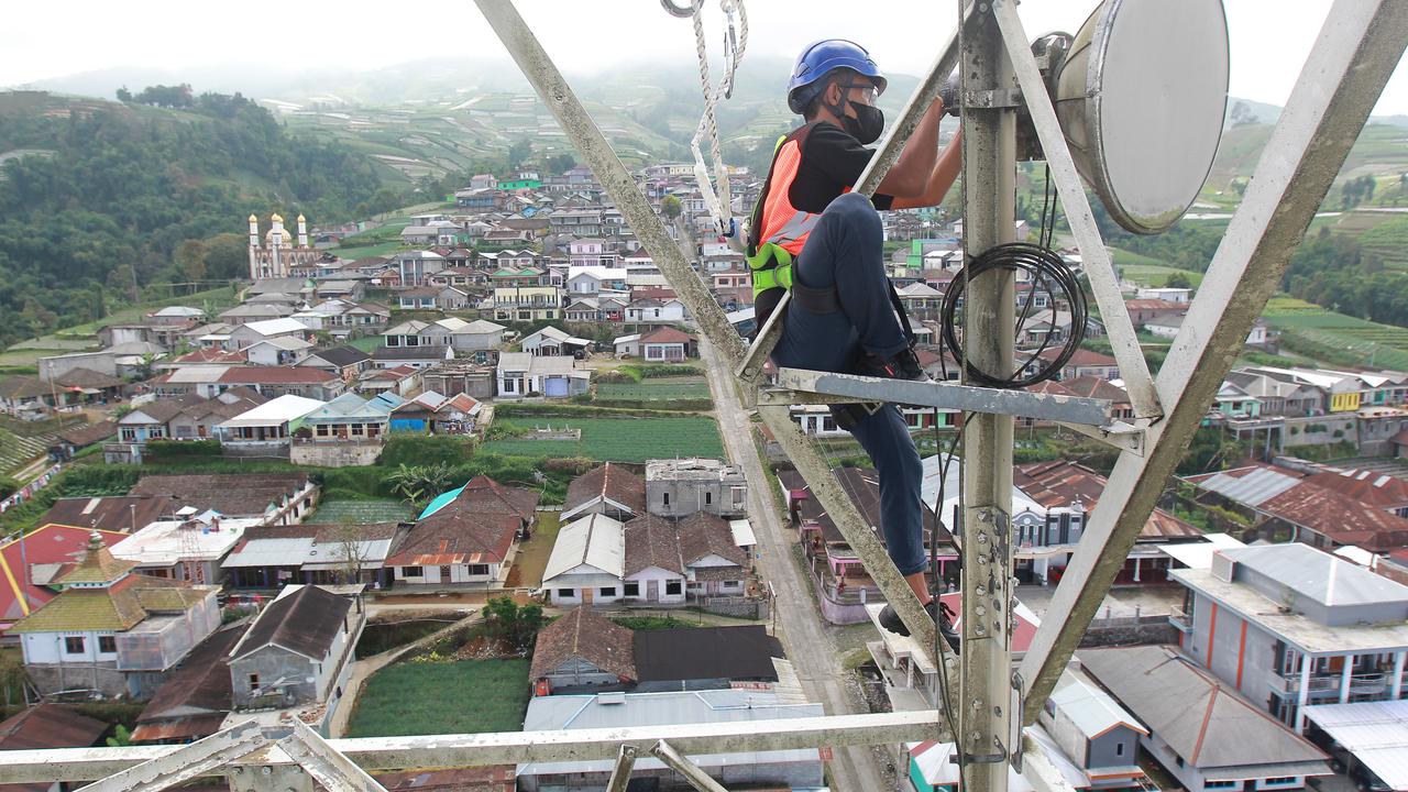 BTS XL Axiata di Kaliangkrik, Magelang.