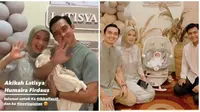 Momen akikah Latisya Humaira Firdaus, anak pertama Ikbal Fauzi. (Sumber: Instagram/noviagianan)