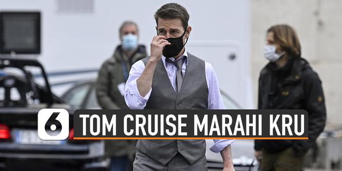 VIDEO: Viral Tom Cruise Marahi Kru Film MI7 yang Langgar Prokes