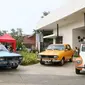 Merek mobil-mobil Prancis hadir di Saturday French Automobilie Meet-Up 2017. (Herdi Muhardi)