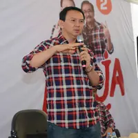 Kejaksaan Agung menyatakan tidak menahan gubernur nonaktif DKI Jakarta, Ahok. (via: Bintang,com/Nurwahyunan)
