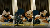 Momen bikin kesal saat udah tidur (Sumber: Twitter/istirahatsiang)