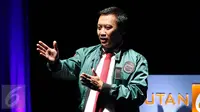 Menpora Imam Nahrawi saat menjadi pembicara dalam Program inspirato Liputan6.com di Jakarta, Selasa (21/2).(Liputan6.com/Angga Yuniar)