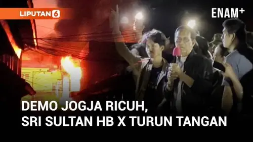 VIDEO: Sri Sultan HB X Turun Tangan Redam Demo Ricuh di Polda DIY