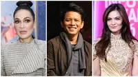 Luna Maya, Ariel NOAH, dan Cut Tary. (Nurwahyunan/Adrian Putra/Bintang.com)